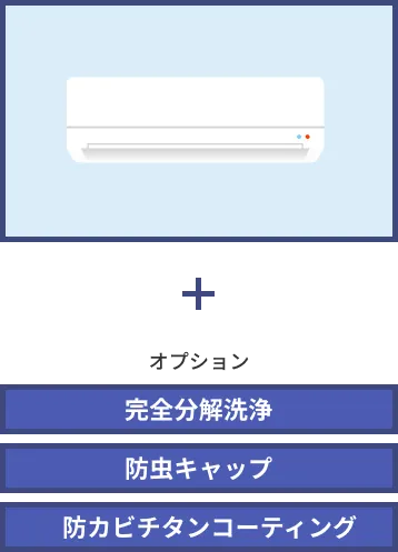 壁掛けタイプエアコン